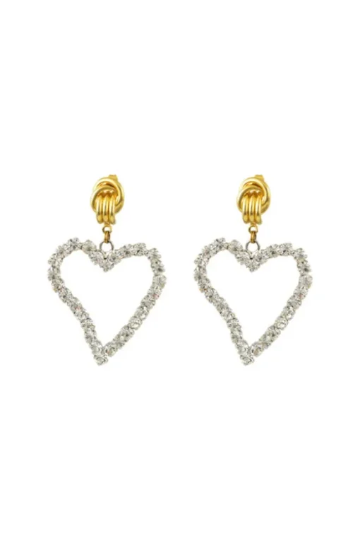 All Of My Heart Earrings Mini Crystal