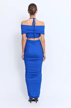 Angello Maxi Dress Ultramarine