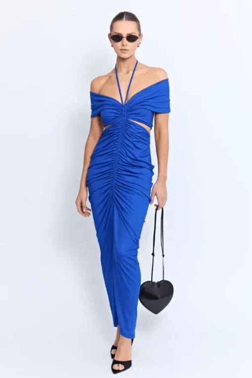 Angello Maxi Dress Ultramarine