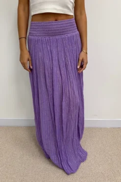 Calypso Skirt Lavender/Gold