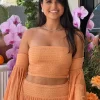 Calypso Top Apricot/Gold