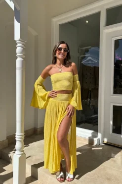 Calypso Top Lemon/Gold