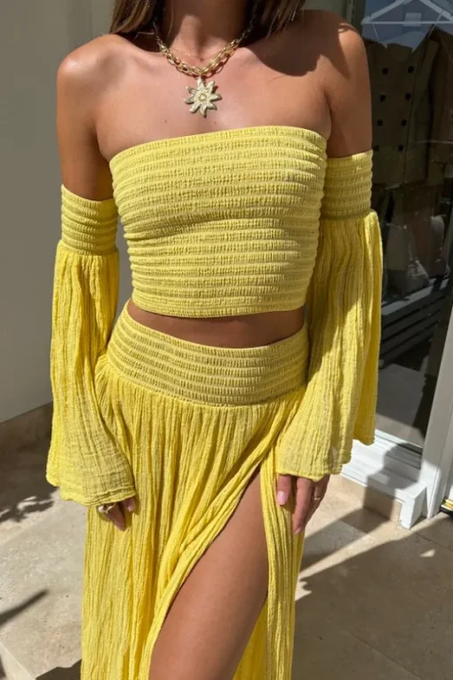 Calypso Top Lemon/Gold