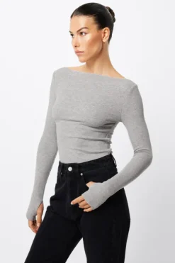 Camden Top Grey Marle