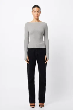 Camden Top Grey Marle