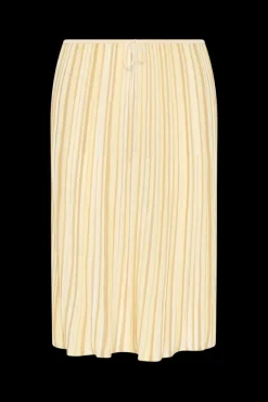 Citara Drawstring Skirt Butter Stripe