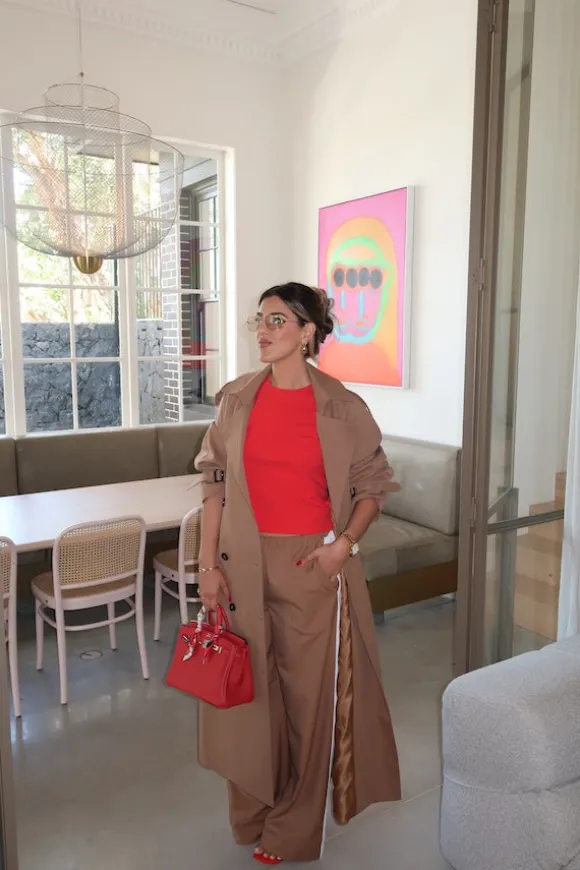 Claudia Baby Tee Red