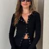 Cooper Long Sleeve Top Black
