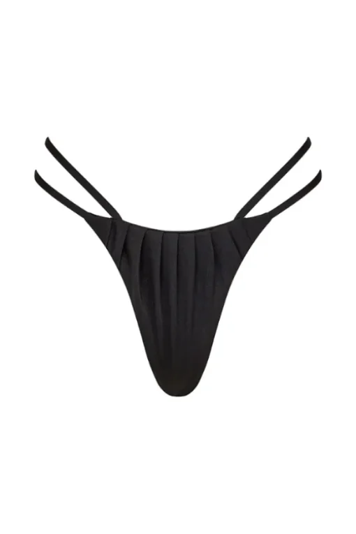 Cosmic String Bottoms Black