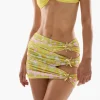 Coupe Seastar Skirt Wavy Gold