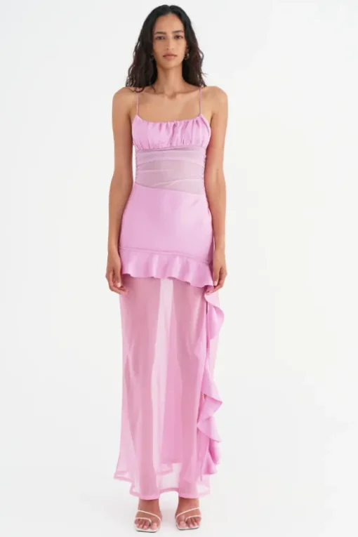 Delilah Maxi Dress Bubblegum