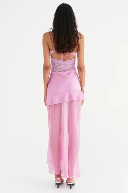 Delilah Maxi Dress Bubblegum