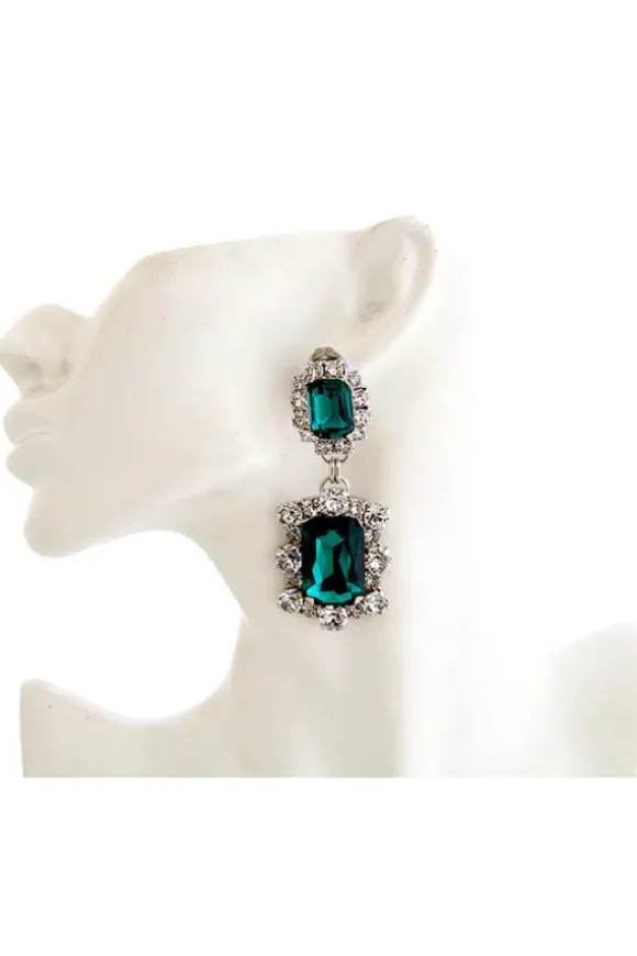 Dynasty Angelina Emerald Earrings