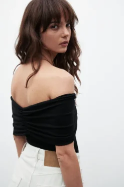 Eisley Sleeveless Bodysuit Black