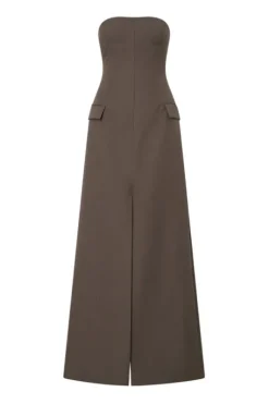 Emmett Dress Coffee