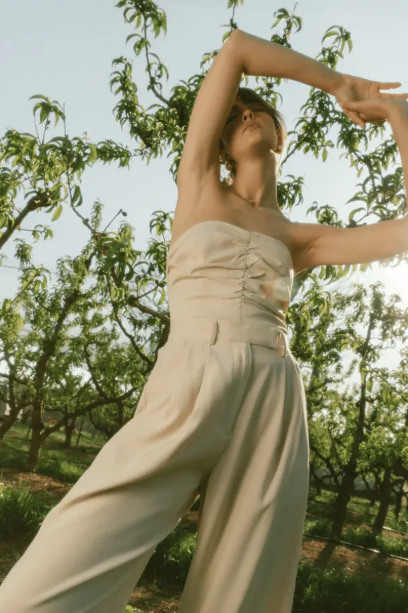 Empyrean Trouser Dove Cream