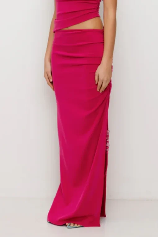Flor Skirt Magenta