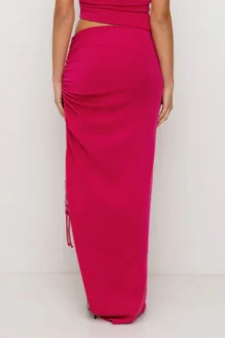 Flor Skirt Magenta