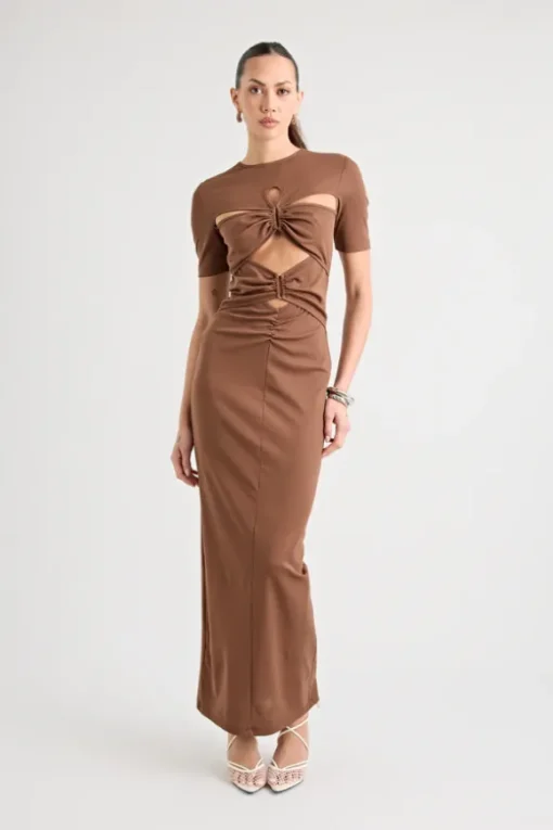 Florence Dress Chocolate