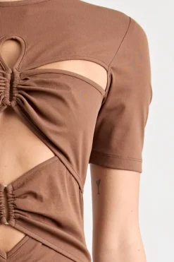 Florence Dress Chocolate