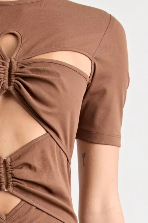 Florence Dress Chocolate