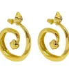 Gaia Earrings Gold