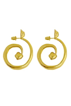 Gaia Earrings Gold