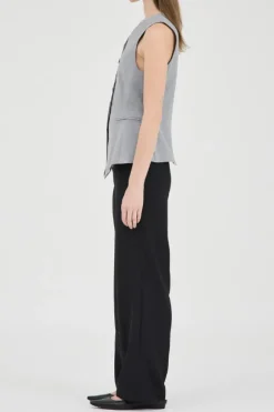 Gia Vest Top Grey Marle