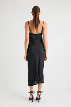 Gianni Scoop Cami Black