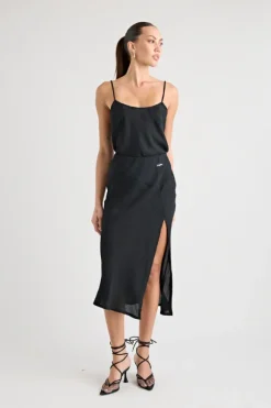 Gianni Scoop Cami Black