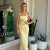 Gina Halter Dress Yellow