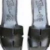 H Sandals Black
