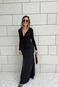 Hunter Maxi Skirt Black