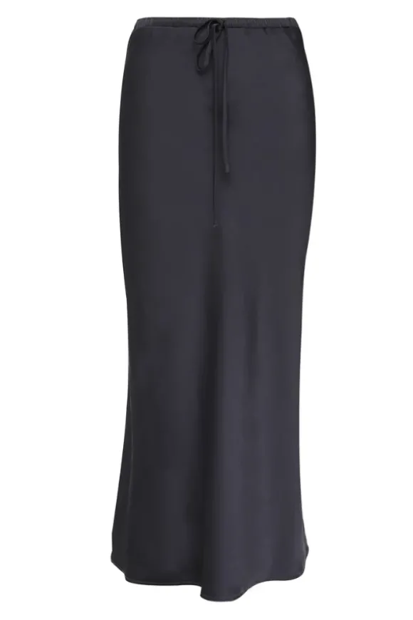 Illusion Midi Skirt Slate