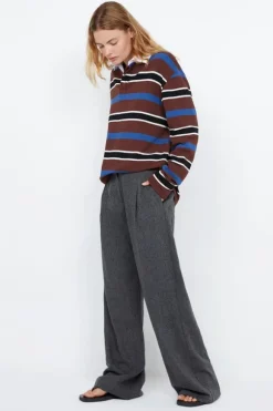 Kylo Jersey Plum/Indigo Stripe