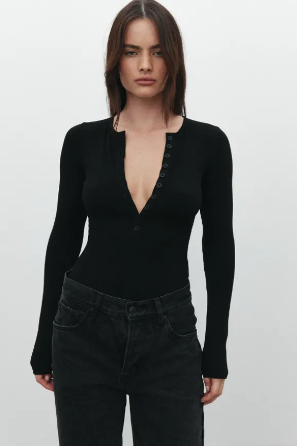 Lara Bodysuit Black