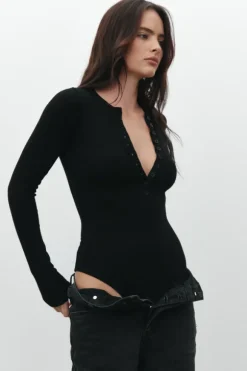 Lara Bodysuit Black
