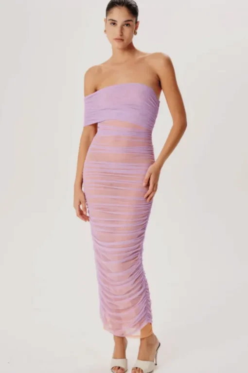 Lucia Dress Lavender Sherbert