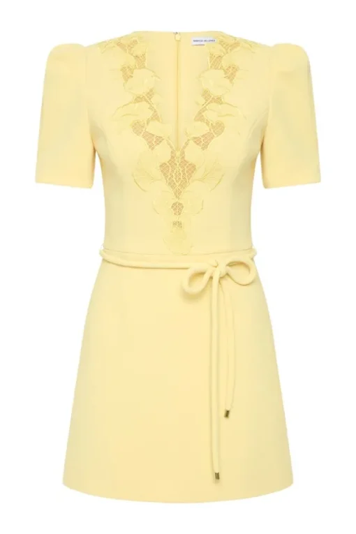 Lulu Short Sleeve Mini Dress Popcorn