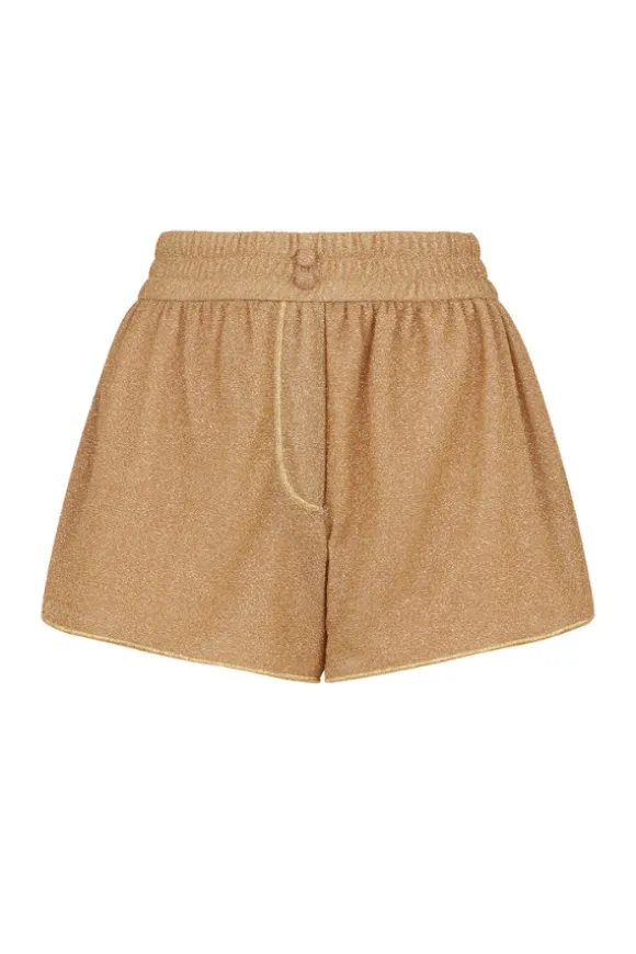 Lumiere Shorts Gold