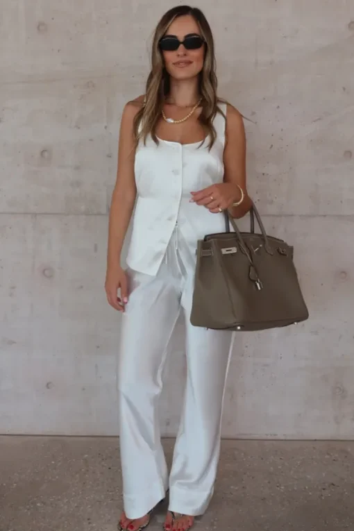 Maja Vest White