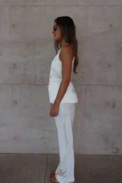 Maja Vest White