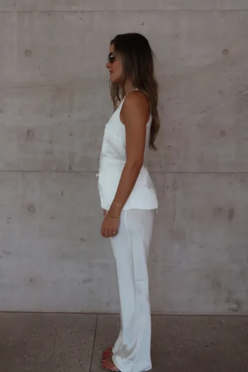 Maja Vest White
