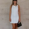 Mia Mini Dress White