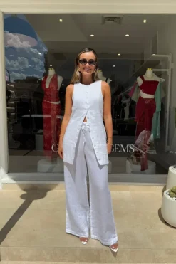 Mia Mini Dress White