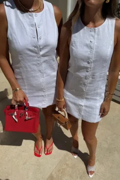 Mia Mini Dress White