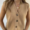 Mia Vest Caramel