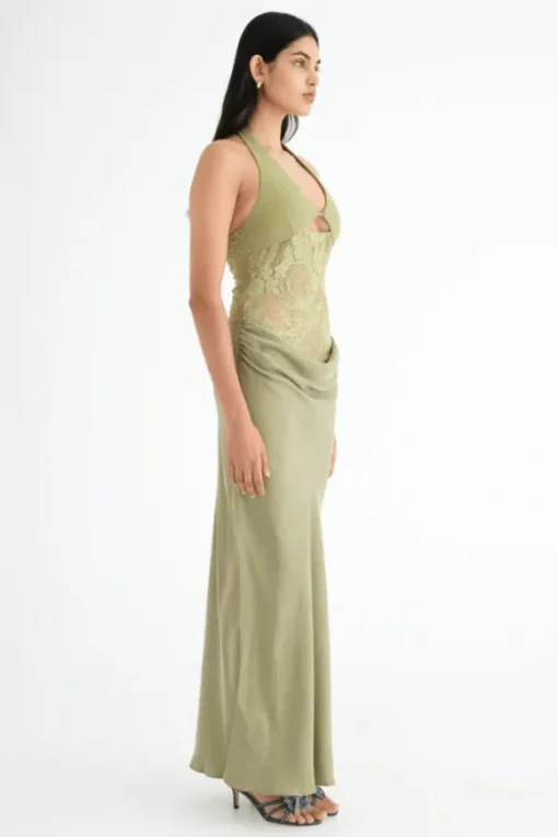 Miko Maxi Dress Green