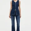 Milla Zip Tunic Dark Indigo