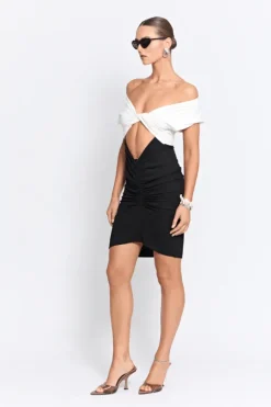 Mini Ramos Dress Two Tone